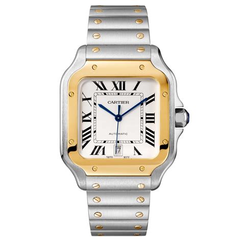 cartier 3000|cartier gold leather watch.